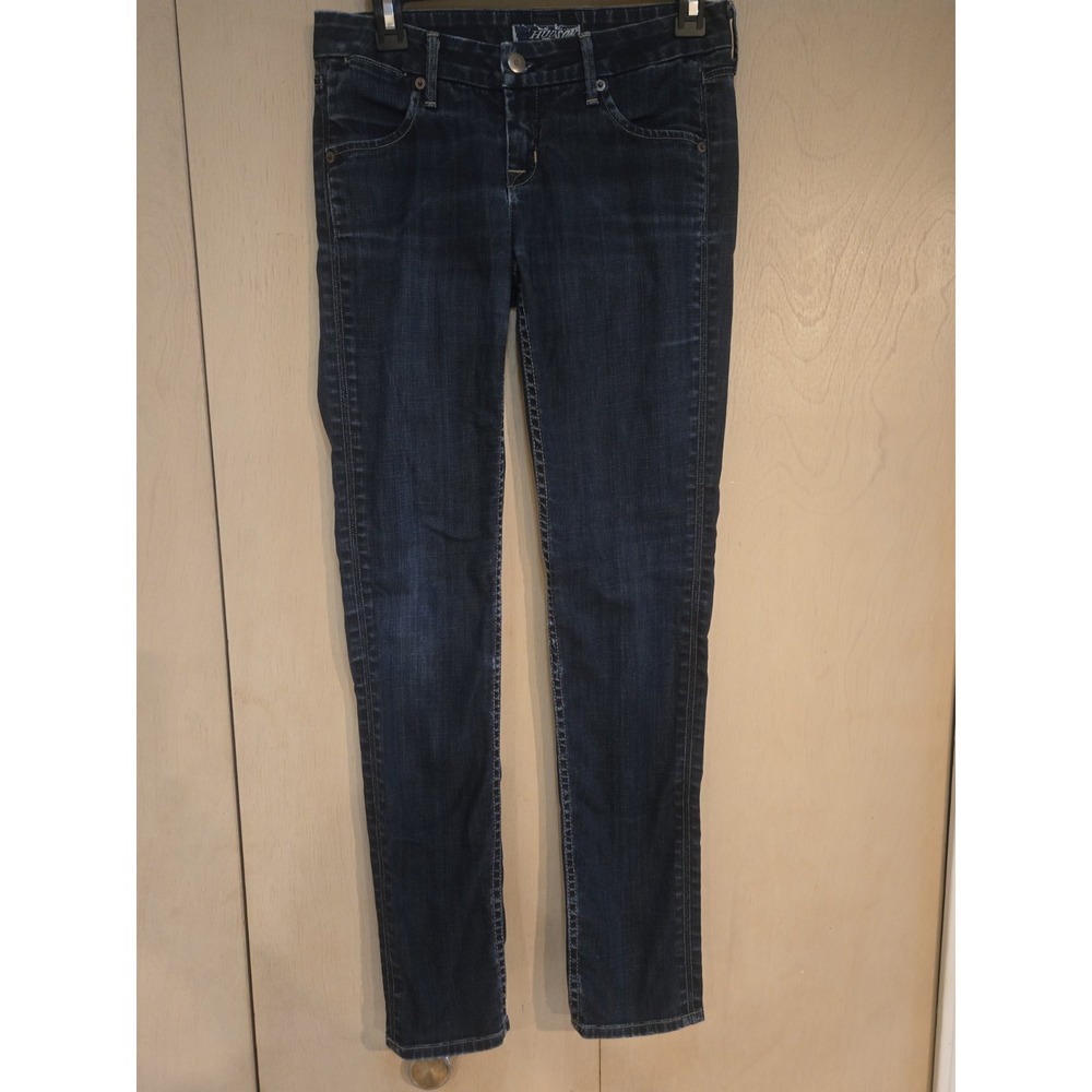 Hudson Womens Jeans Size 26 Dark Wash Skinny Stretch Denim Made USA